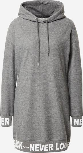 LTB Kleid 'Powite' in graumeliert / weiß, Produktansicht