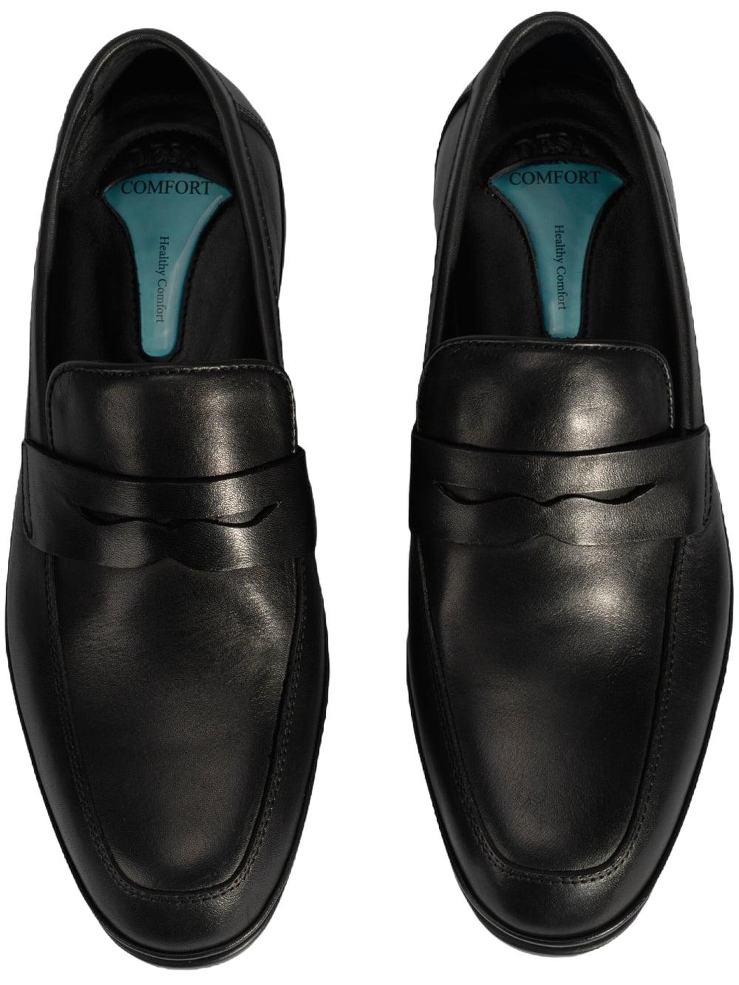 Mocassin 'Slip-Ons' Desa en noir