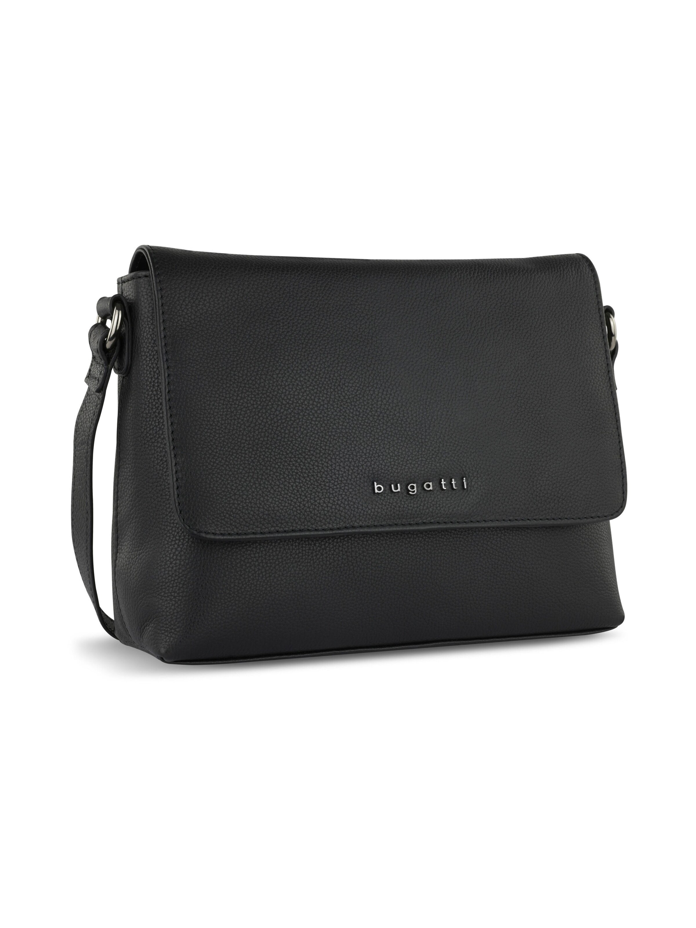 bugatti Schultertasche 'Bella' in Schwarz