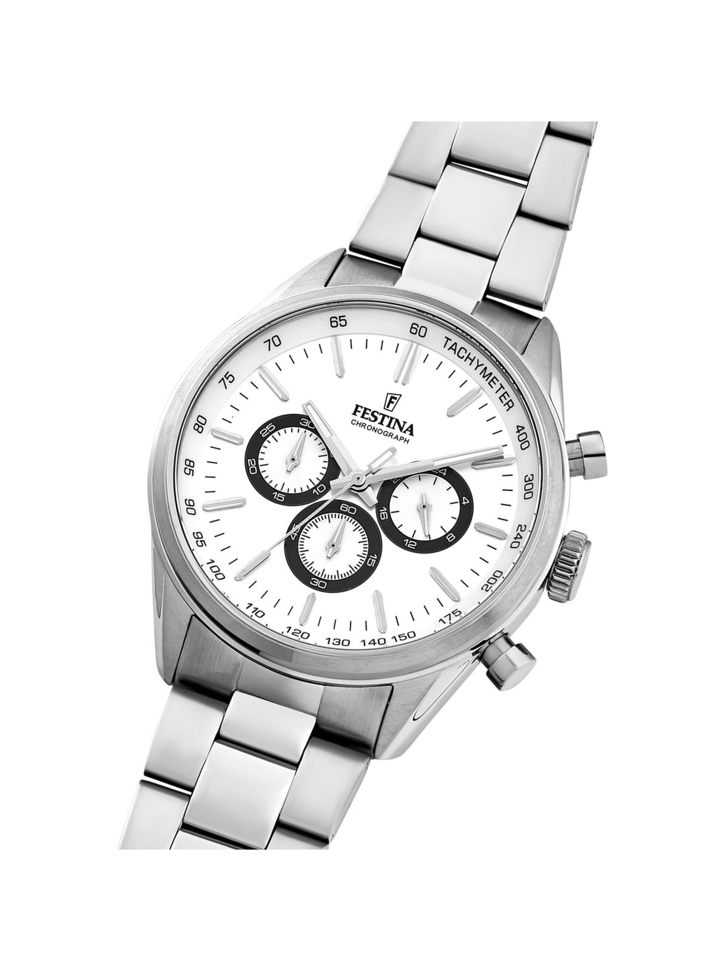 Montre à affichage analogique FESTINA en blanc