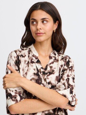 Fransa Bluse 'FROline' in Braun