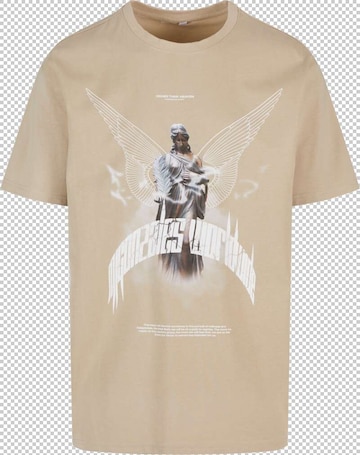 T-Shirt 'HIGHER THAN HEAVEN V.1' MJ Gonzales en beige : devant