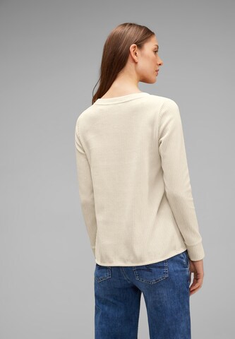 T-shirt STREET ONE en beige