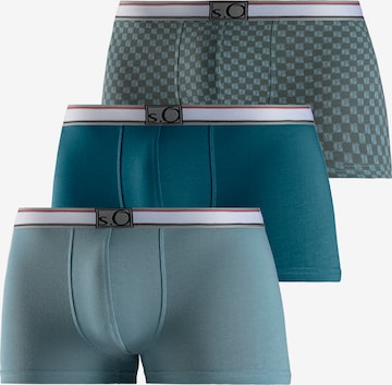 s.Oliver Boxer shorts in Blue: front