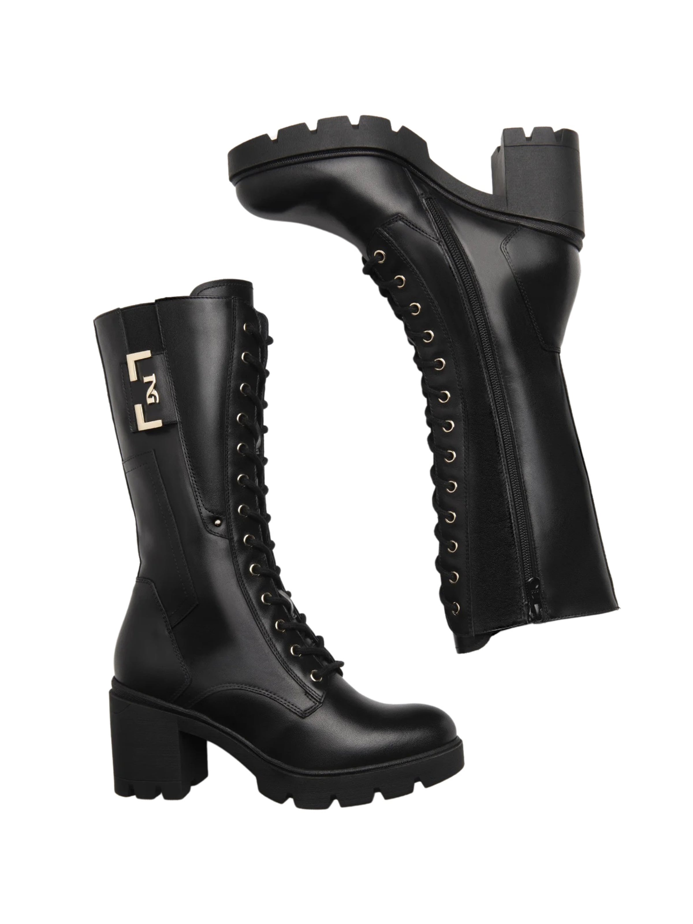 Nero Giardini Snørestøvler i sort