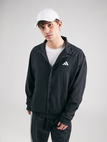 ADIDAS PERFORMANCE Sportjacka 'WALK ON' i svart: framsida