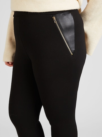 ABOUT YOU Curvy Regular Leggings 'Camilla' in Black