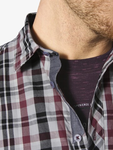 Jan Vanderstorm Comfort fit Button Up Shirt 'Jokse' in Black