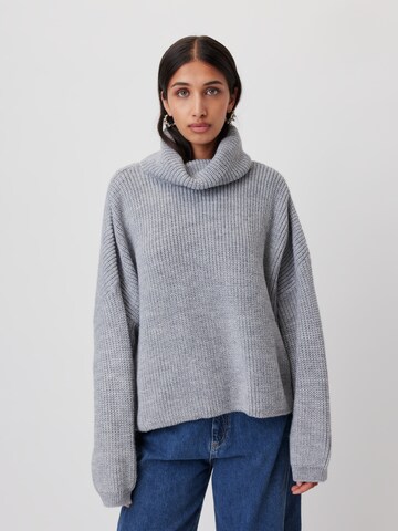 LeGer by Lena Gercke - Pullover 'Anusha' em cinzento: frente