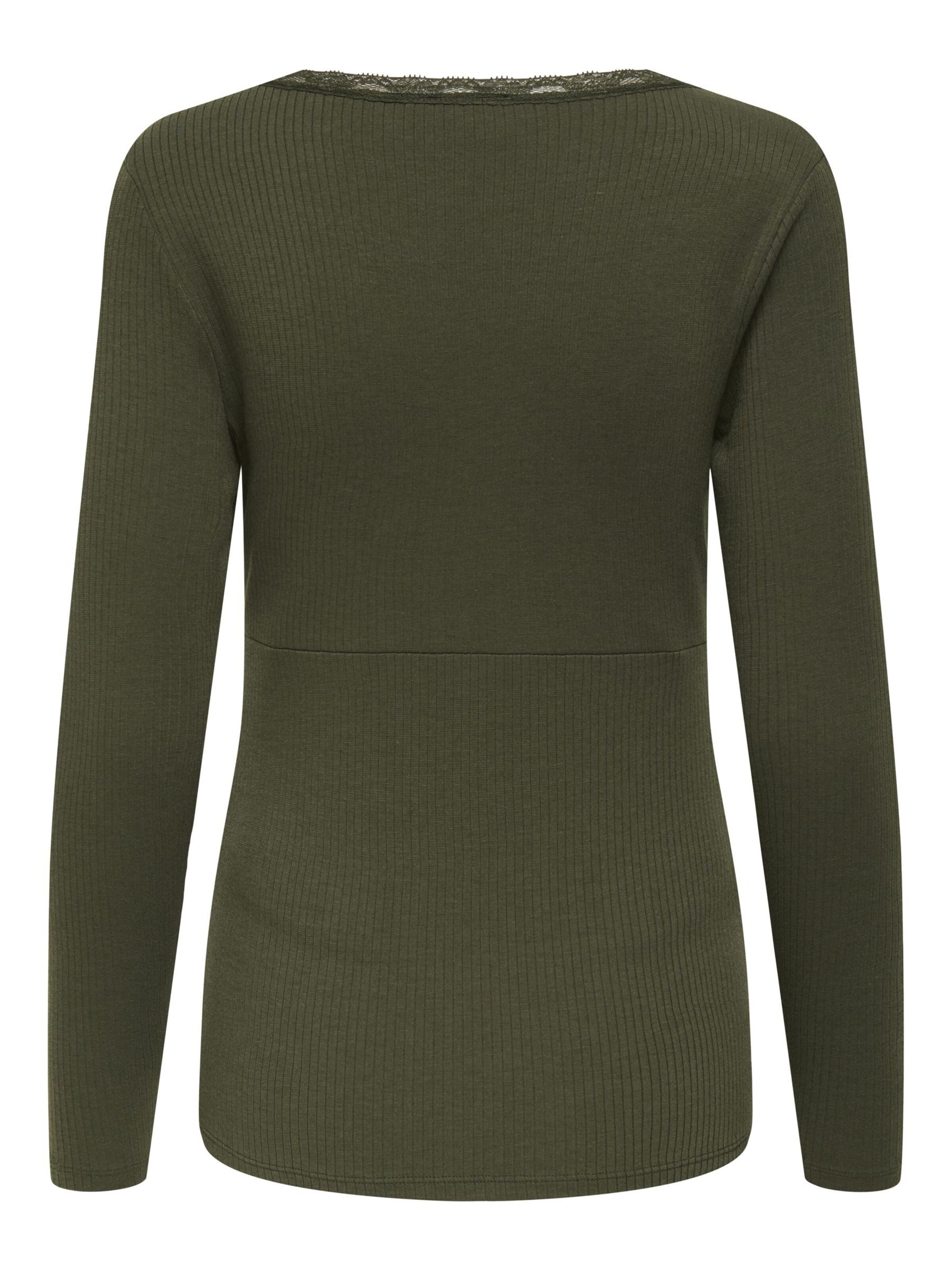 Only Maternity Shirt 'OLMIpass' in Groen