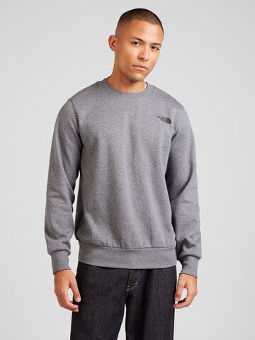 THE NORTH FACE Sweatshirt 'SIMPLE DOME' i grå: forside