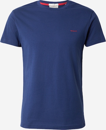 GANT - Camiseta en azul: frente