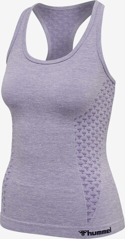 Hummel - Top desportivo 'CI' em roxo