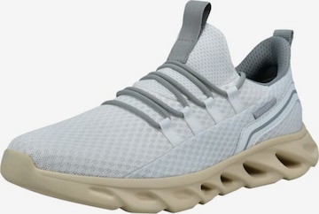 Sneaker low de la bugatti pe alb: față