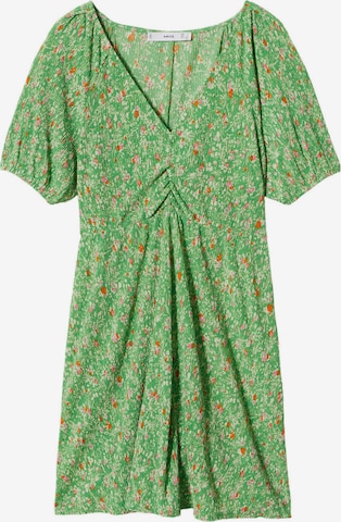 MANGO Letní šaty 'SALITO' – zelená: přední strana