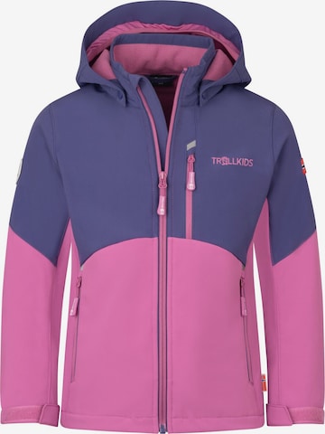 TROLLKIDS Outdoorjacke in Pink: Vorderseite
