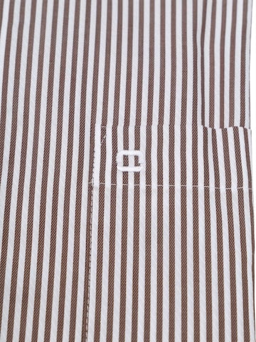 OLYMP Regular Fit Hemd 'Luxor'‌‌‌‌‌ in Braun
