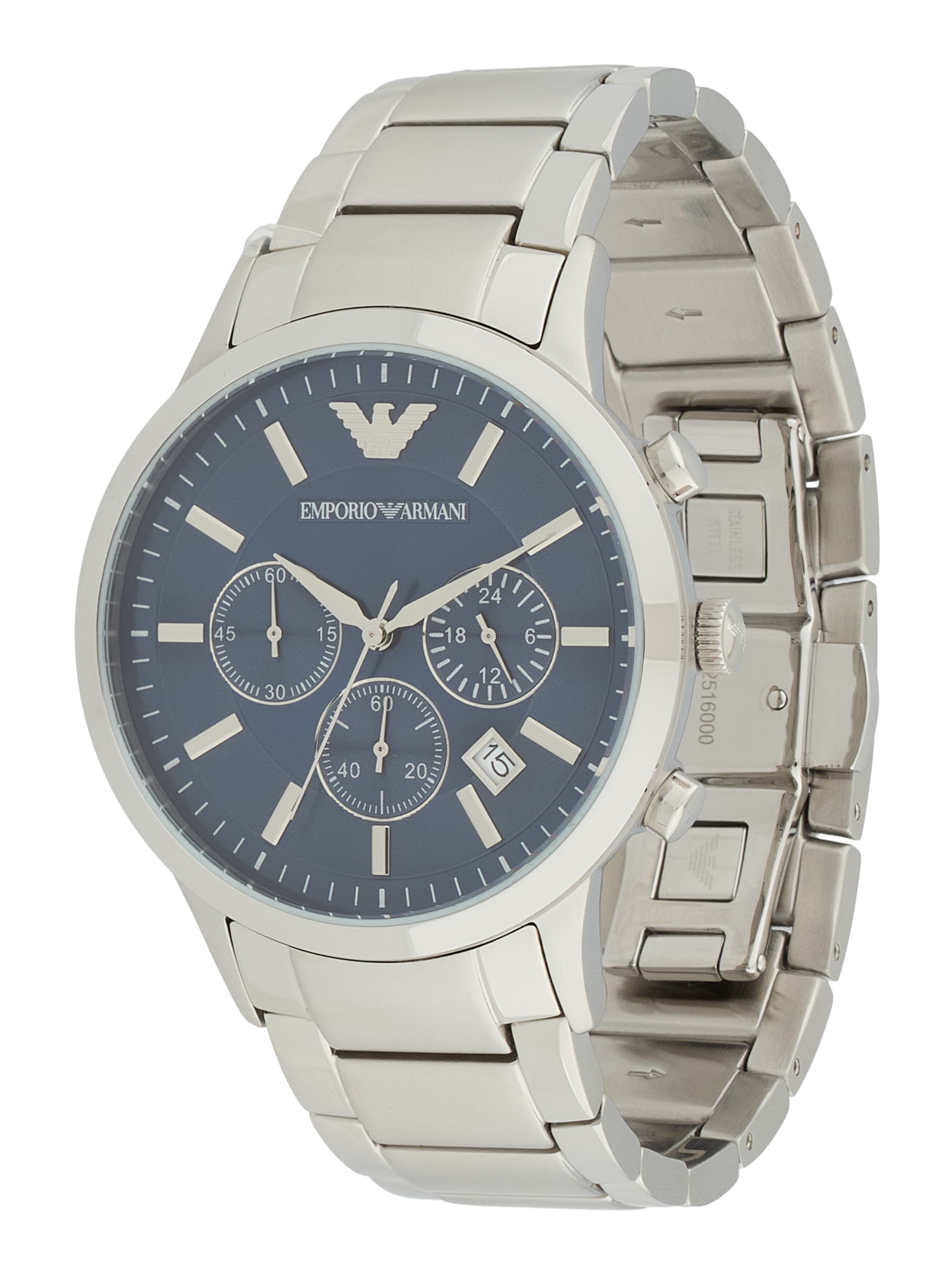 Emporio Armani Analog klocka i silver: framsida