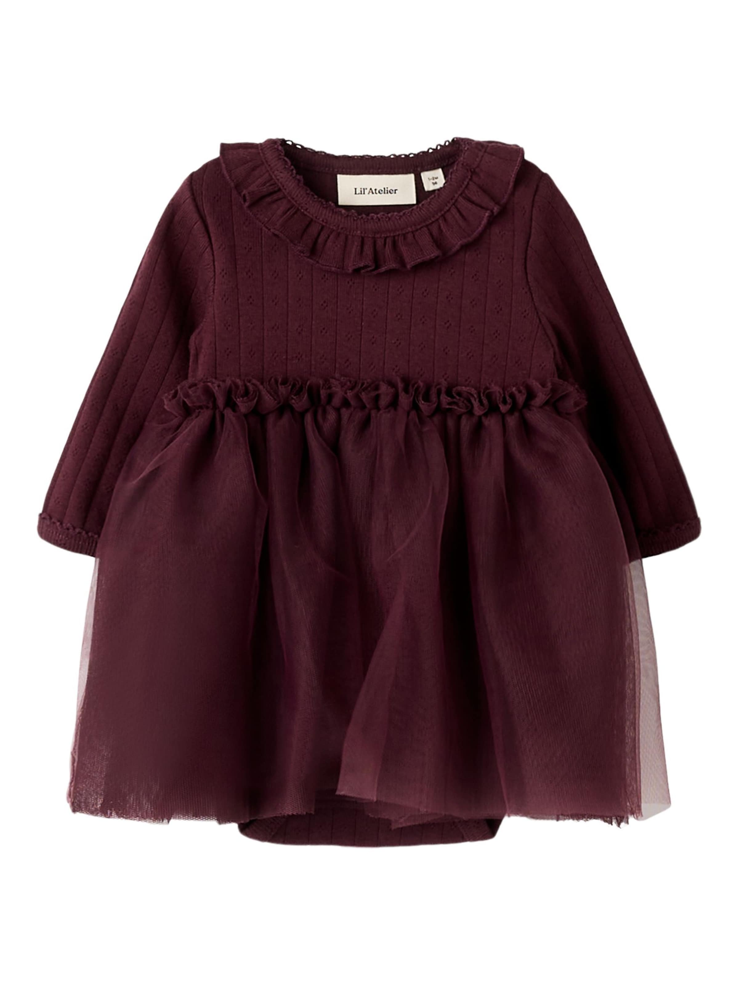 Lil'Atelier Dress in Purple: front