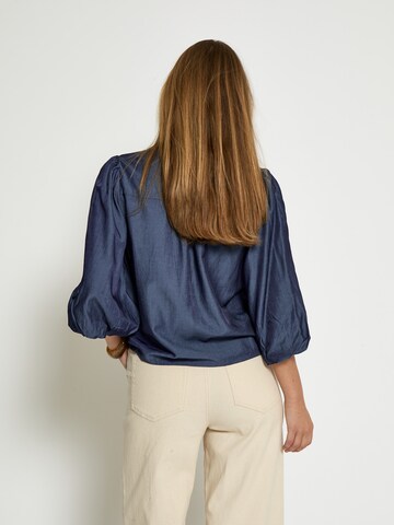 Peppercorn Blouse 'Bea' in Blauw