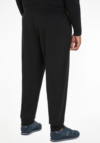 Calvin Klein Big & Tall Tapered Broek in Zwart