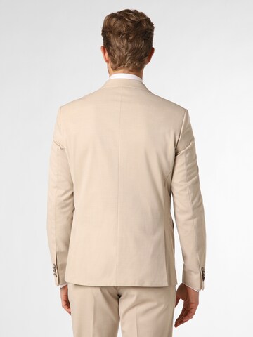 Finshley & Harding Slim fit Suit Jacket 'Oakland' in Beige