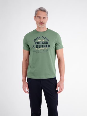 LERROS Shirt in Groen: voorkant