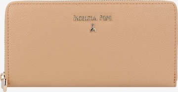 PATRIZIA PEPE Portemonnaie 'Essentials' in Beige: predná strana