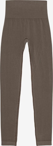 Skinny Leggings 'Pulse' di moshi moshi mind in marrone: frontale