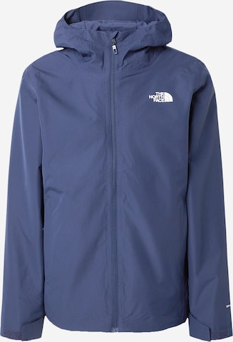 THE NORTH FACE Outdoorová bunda 'Quest' – modrá: přední strana
