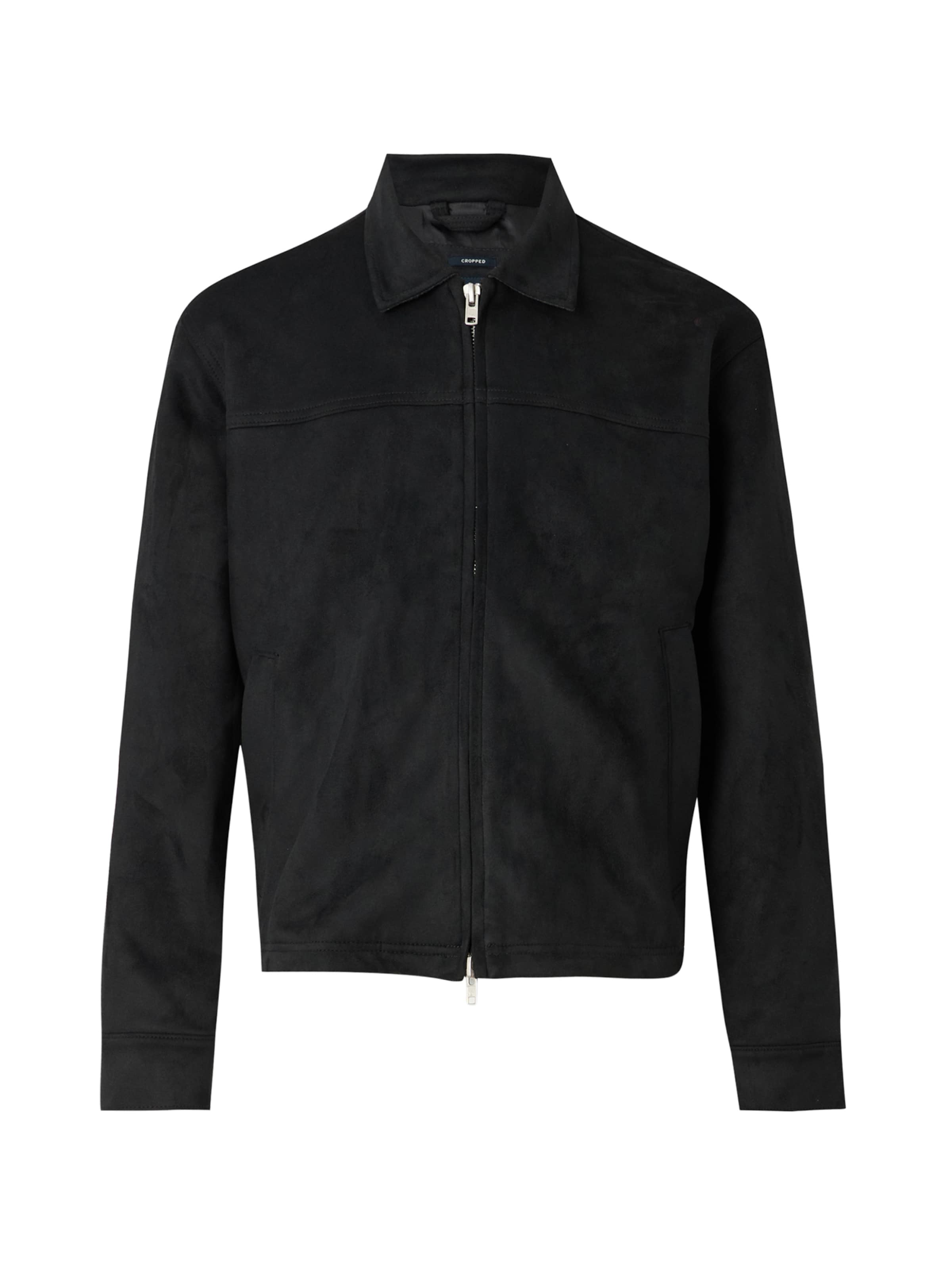 Abercrombie & Fitch Between-season jacket in Black: front