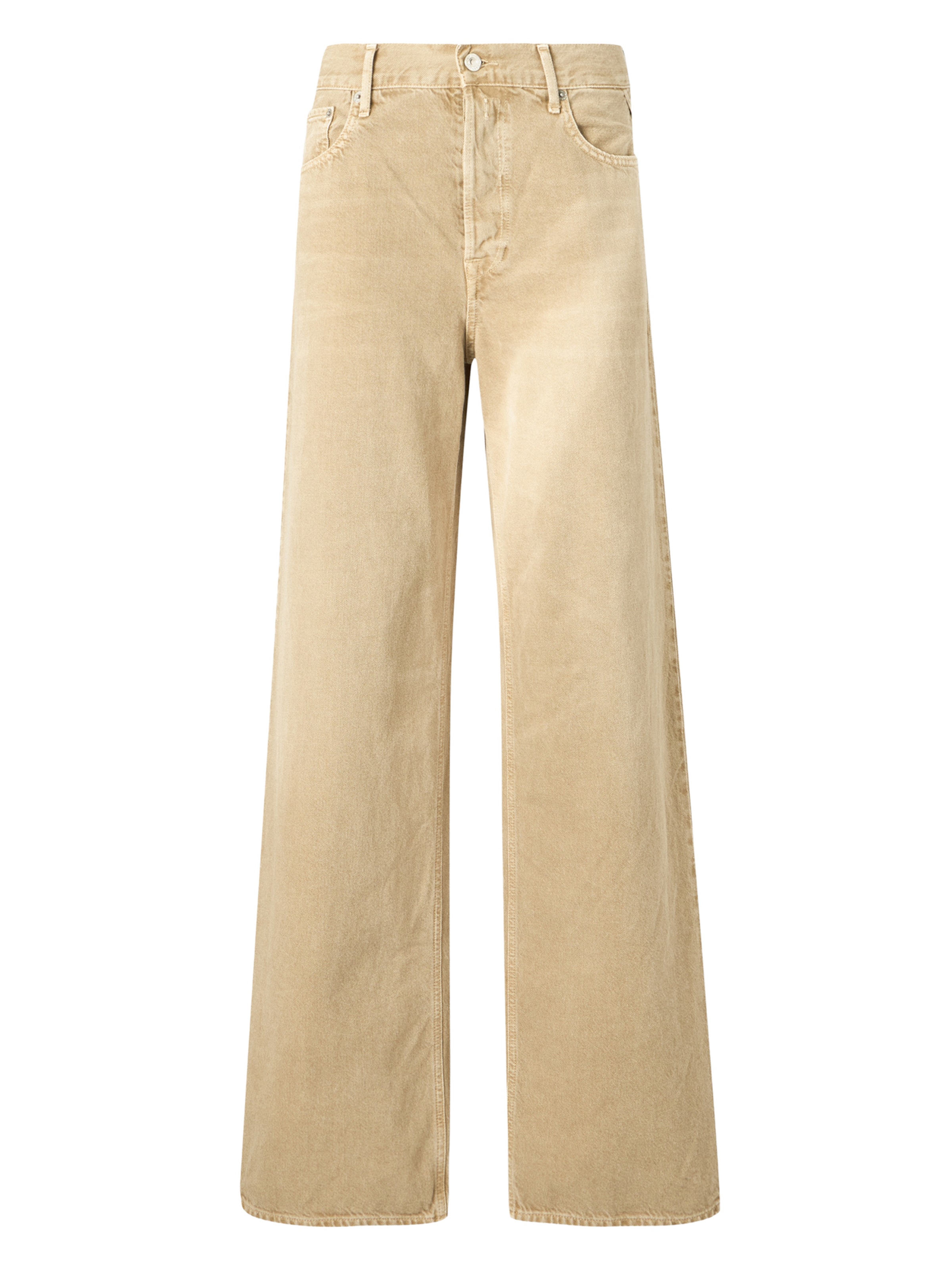 REPLAY Loosefit Jeans 'CARY' i beige: forside