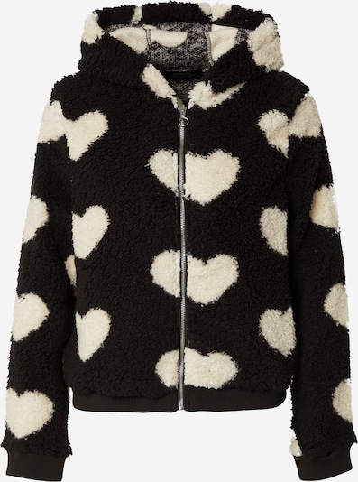 Hailys Fleece jacket 'Ti44nna' in XS in Black / White, Item view
