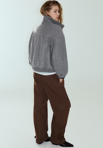 Pull&Bear Between-Season Jacket 'PACIFIC' in Grey
