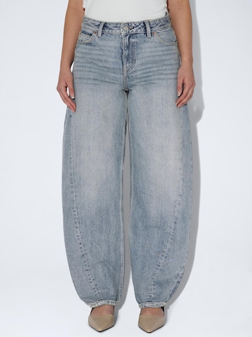 Dr. Denim Loosefit Jeans 'Nanci Mid Barrel Seam' in Blauw