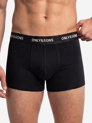 Only & Sons Boxershorts 'Basic'‌‌‌‌‌‌‌‌‌ in Schwarz