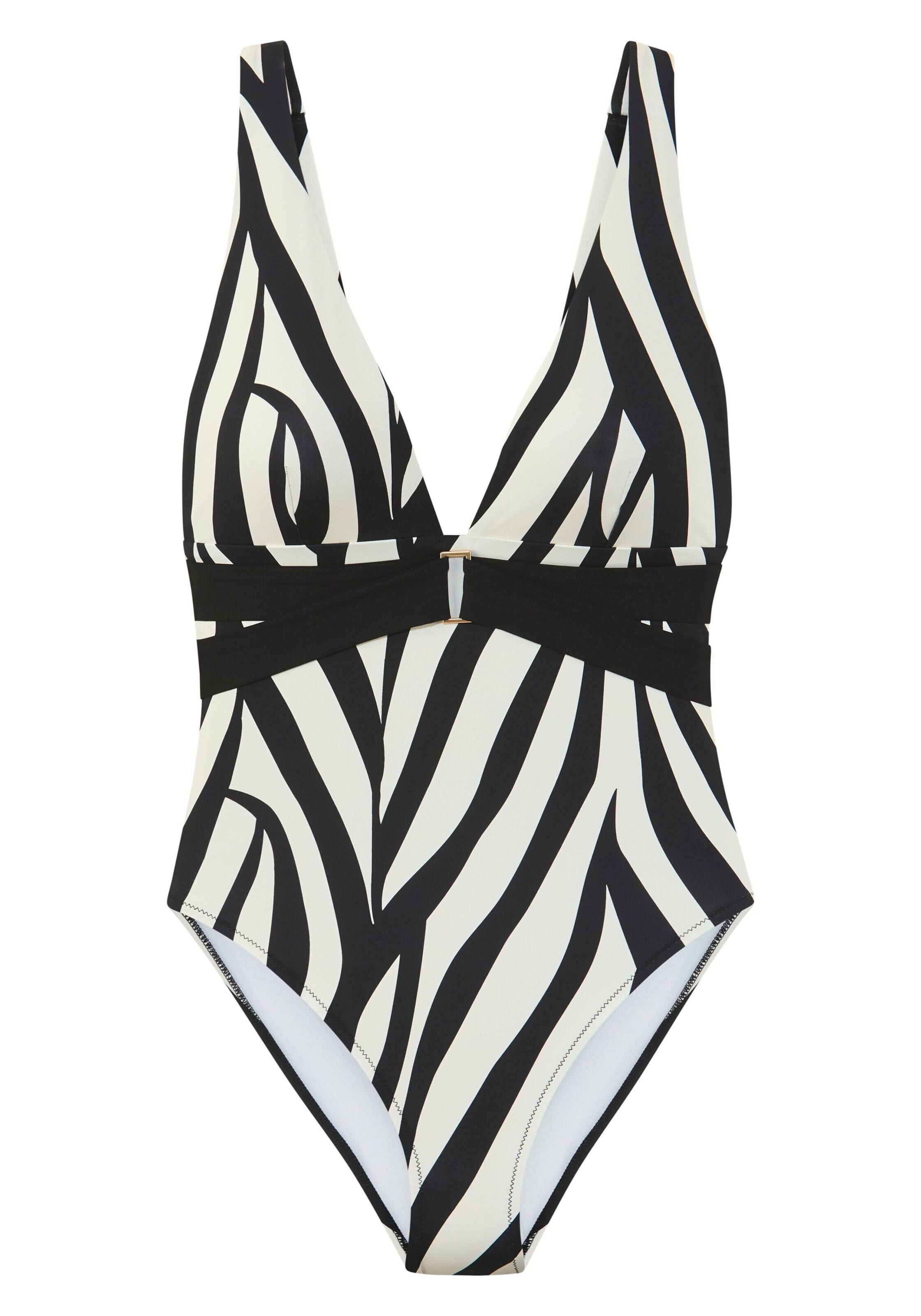 FRENCH CONNECTION Badedragt i sort: forside