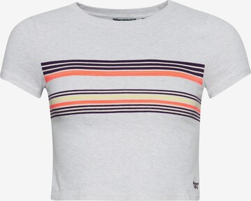 T-shirt Superdry en gris : devant