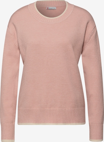 STREET ONE Pullover in Pink: Vorderseite