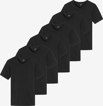 uncover by SCHIESSER Undershirt 'Basic' in Black: front