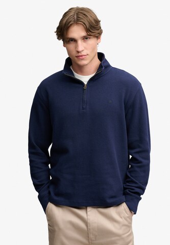 Superdry & CoSweater majica - plava boja: prednji dio