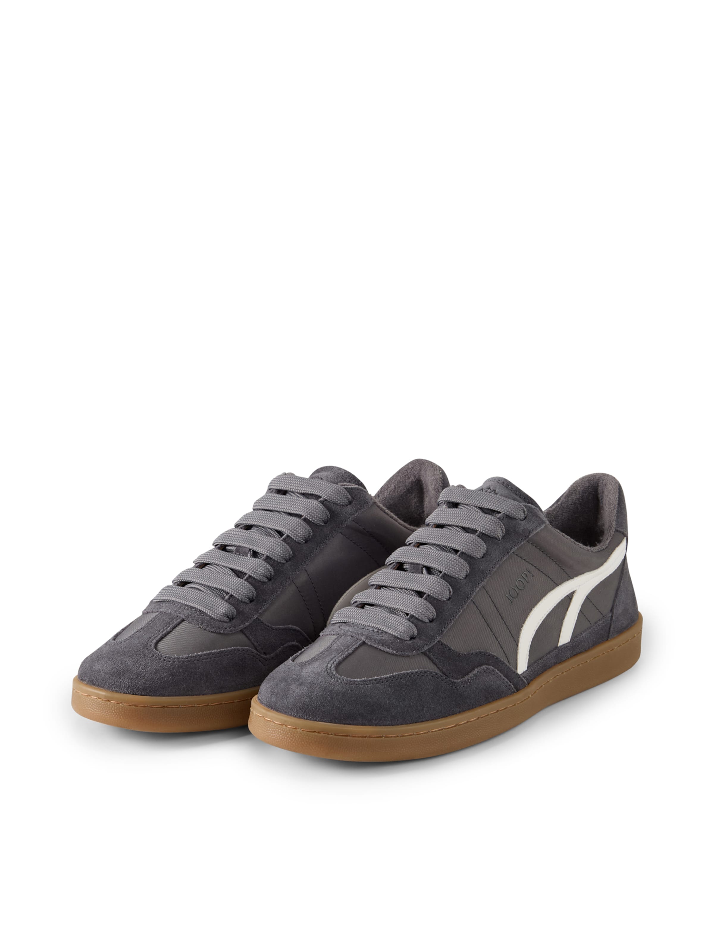 Baskets basses 'Velluto Misto Palmero' JOOP! en gris