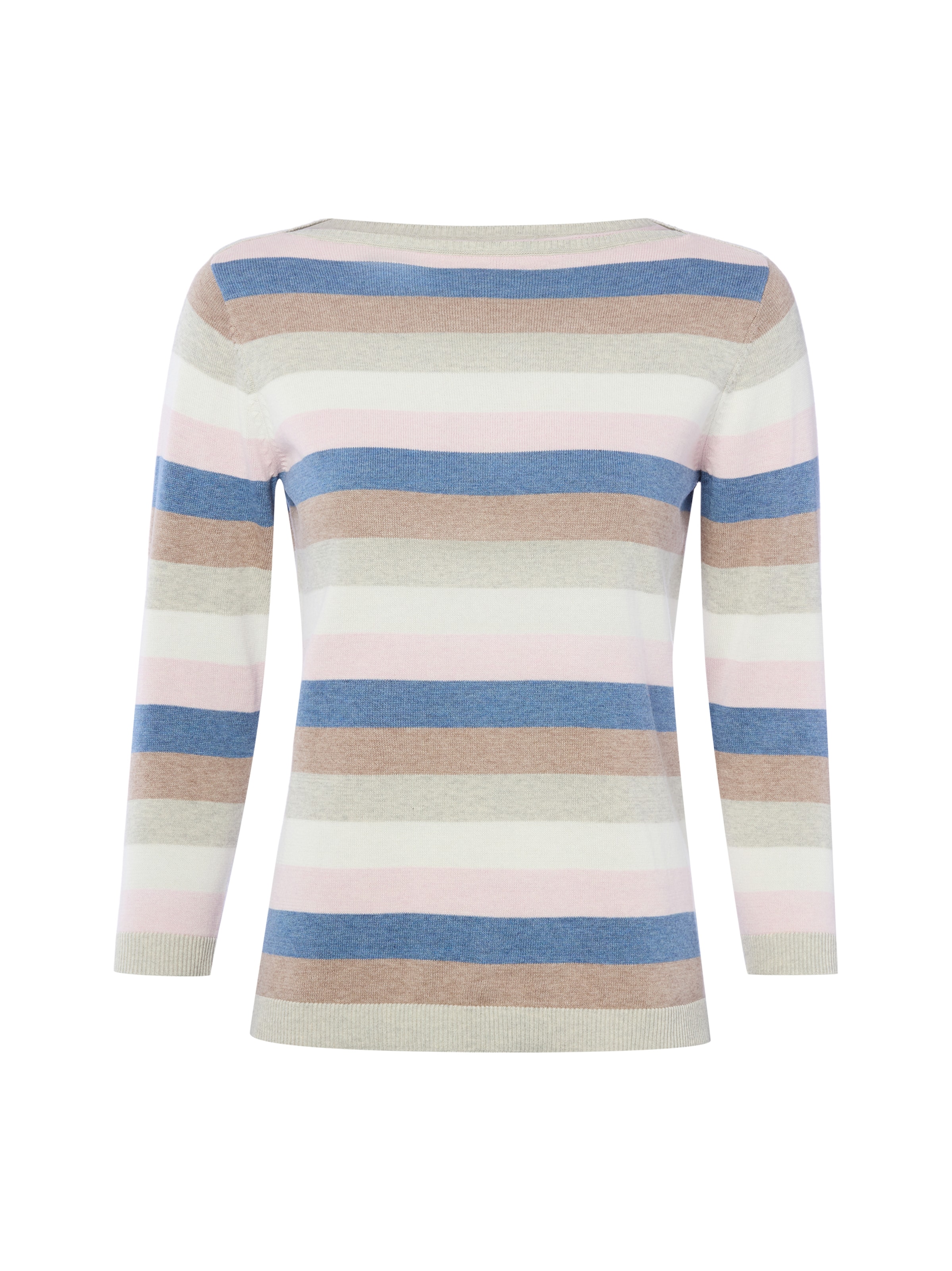 Brookshire Pullover in Grau: Vorderseite