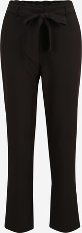 Pieces Petite Slim fit Pants 'PCBOSELLA' in Black: front