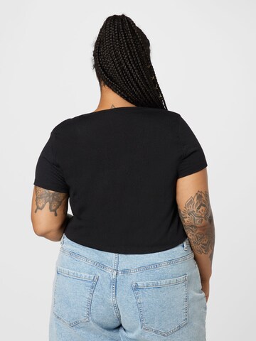 Cotton On Curve - Camiseta en negro