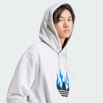 ADIDAS ORIGINALS Sweatshirt ' Flames ' in Grau