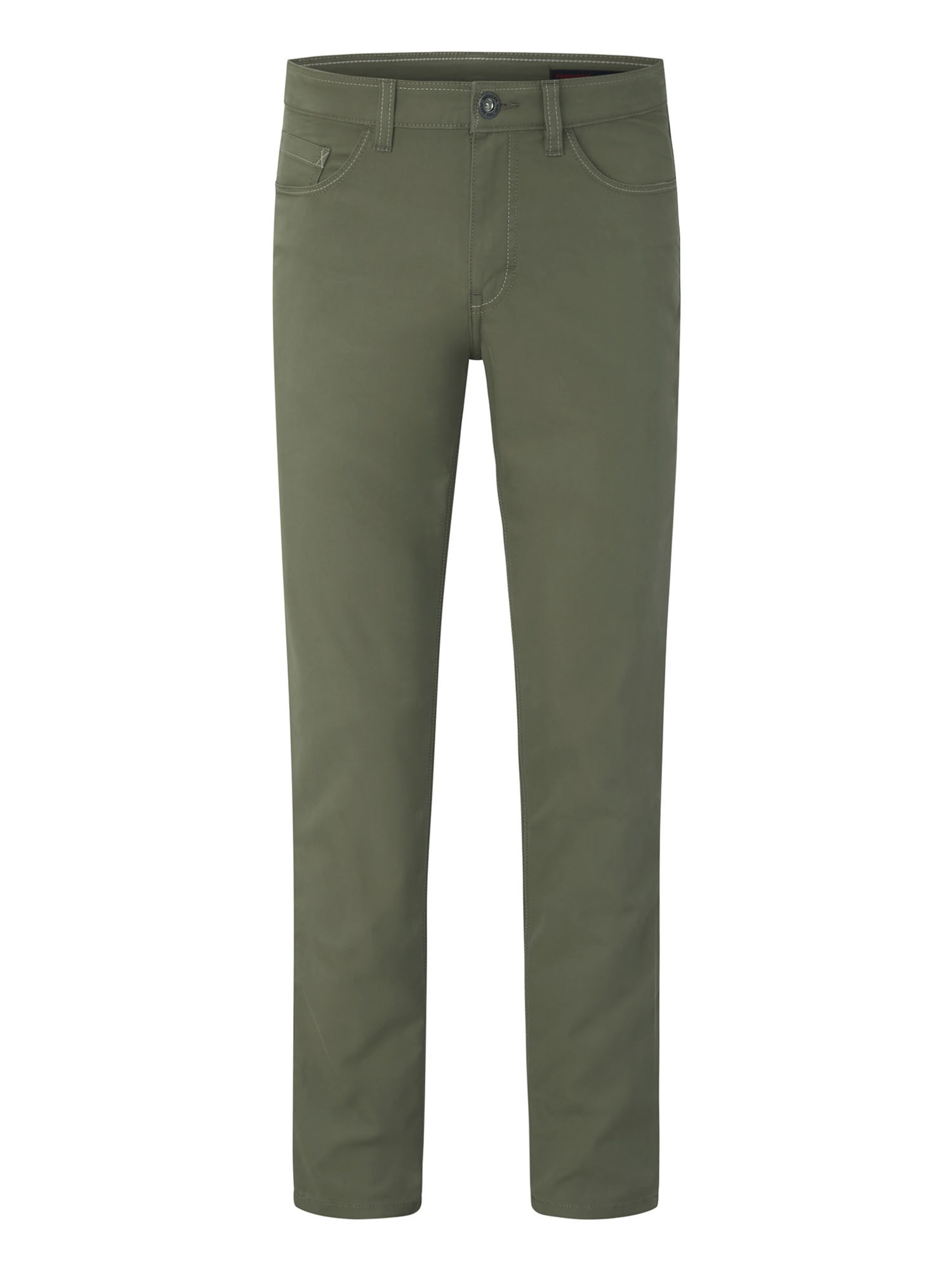 PADDOCKS Tapered Athletic Pants in Green: front