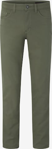 PADDOCKS Tapered Athletic Pants in Green: front