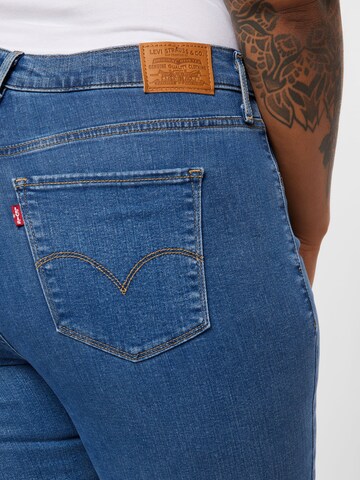 Skinny Jean '721™ High Rise Skinny' Levi's® Plus en bleu