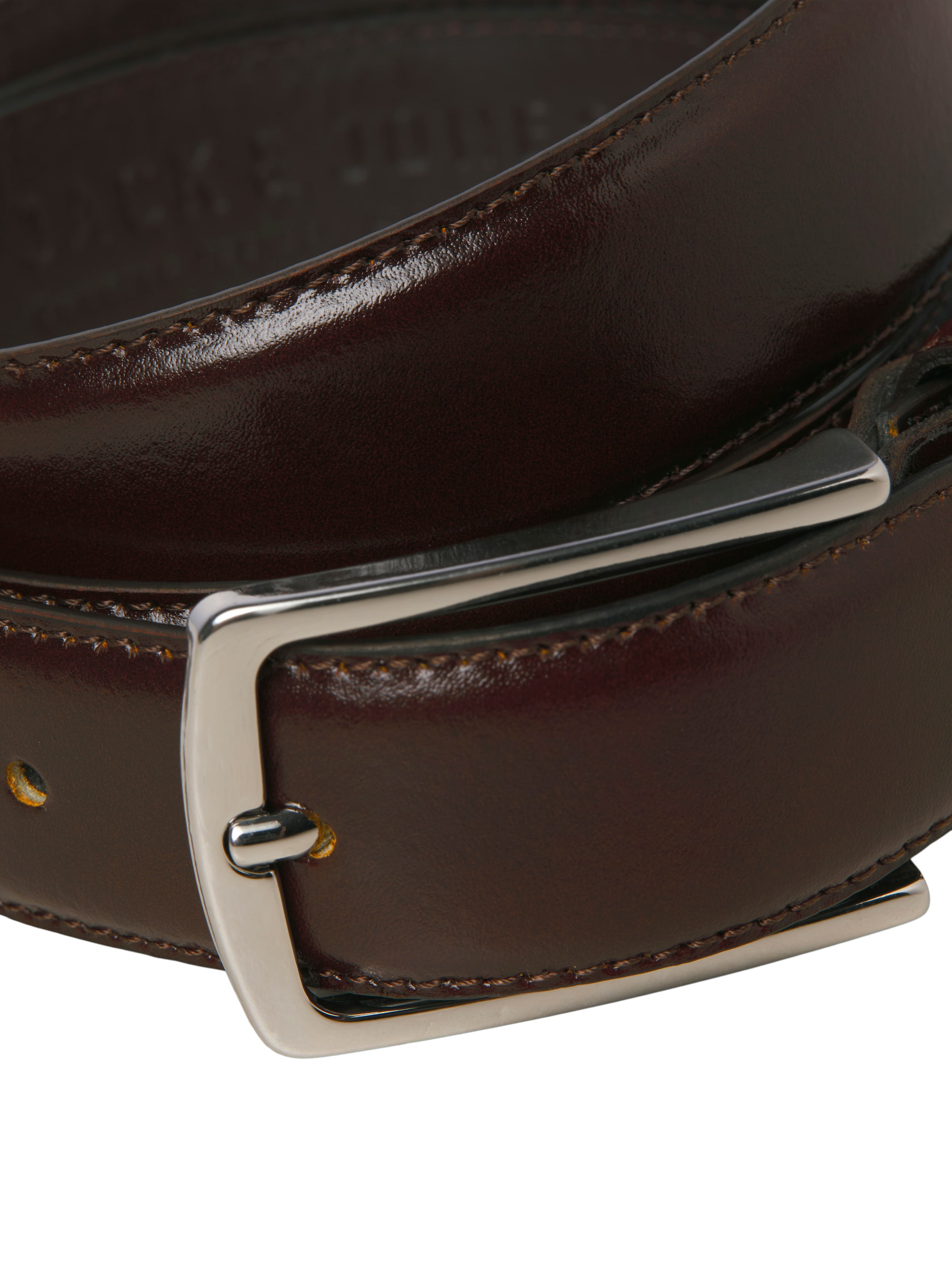 Ceinture 'JJCHRISTOPHER' JACK & JONES en marron